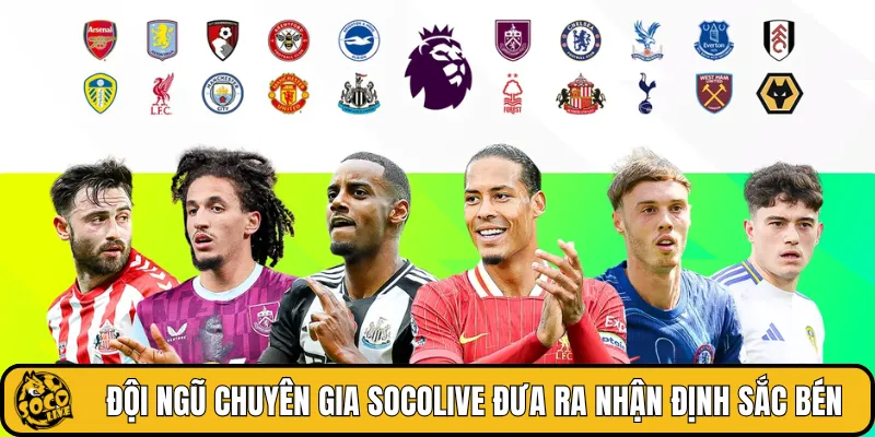 Đội ngũ chuyên gia SOCOLIVE đưa ra nhận định sắc bén